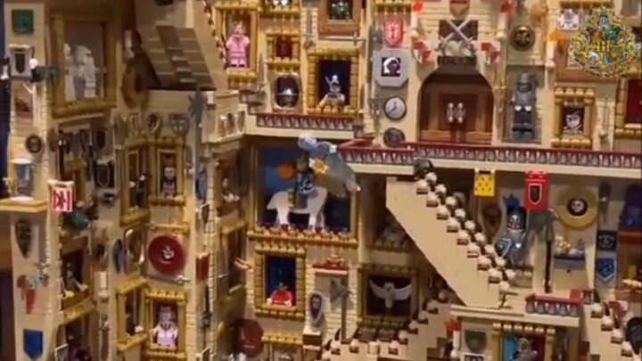 A LEGO Hogwarts Castle that moves… That’s just too awesome!