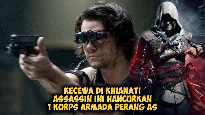 Tak Tanggung !! Satu Korps Armada Perang di gilass habis || Alur cerita Film American Assassin