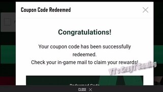 Redeem Code New Today, How To Enter Coupon Code Pubg New State