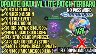 Data ML Lite Full Event 1Gb Terbaru Patch Arlott | ML Lite | Cara Mengatasi Lag & Patah Patah