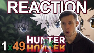 Hunter × Hunter 1x49 "Pursuit × And × Analysis" REACTION