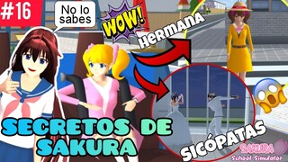 Secretos que no sabías 😱 || Hermanas perdidas || Sakura School Simulator || Parte #16