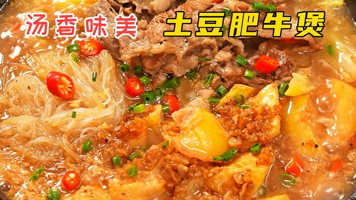 Potato and Beef Short Rib Stew