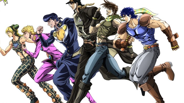 PV peringatan 10 tahun animasi "JoJo no Kimyou na Bouken".