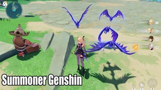 Genshen Impact Reveal New Character Summoner - This is C10 Fischl?
