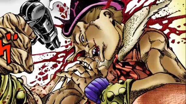 The coolest character in Hokusama Yaro, Gero Zeppeli, appears!