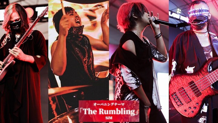【KNO】进击的巨人 最终季 Part2 OP -『 The Rumbling 』SiM Live in Japan Expo 2022
