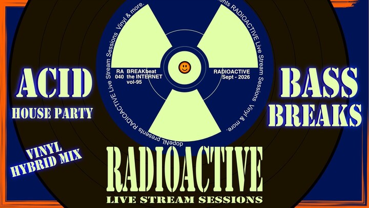 Vinyl Hybrid, Acid-House party - Live Stream, 89-90s, + Live DJ Mix