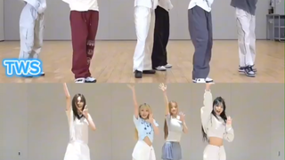 外网礼妹的粉丝做的plot twist练习室的对比～