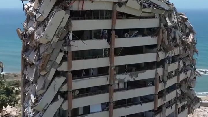 Aerial drone footage of Venezuela after the earthquake