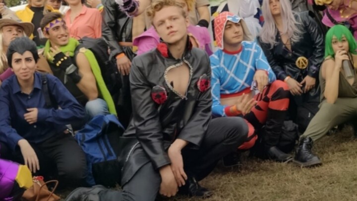 [JOJO Golden Wind] Gioruno coser gangster at Lucca comic exhibition in Italy