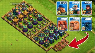 Who Can Survive This Traps?? (Clash of Clans)