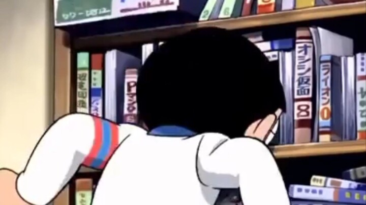 nobita sudah muak dengan itu