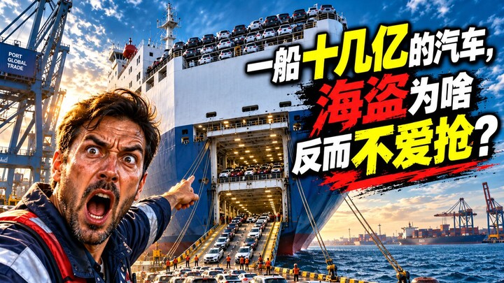 A ship carrying cars worth over a billion—why don’t pirates bother to steal them?