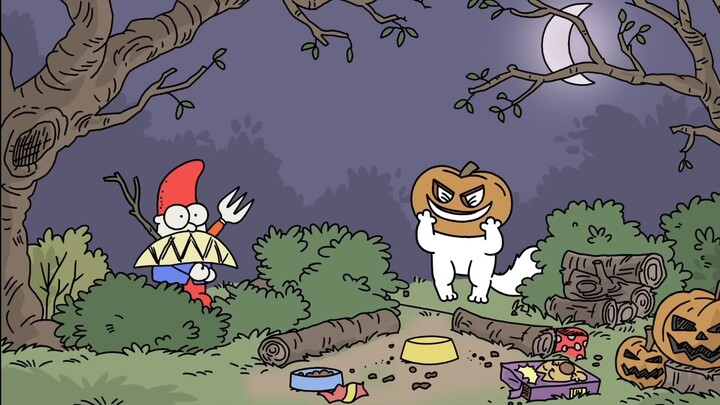 【Simon's Cat】 Halloween Horror
