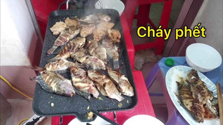 (#Bà nội review)Review bếp nướng điện 330k trên shoppee 😂🤣