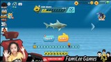 HUNGRY SHARK GAMEPLAY | FamiLee Games