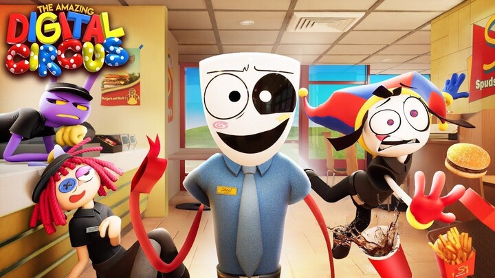 THE AMAZING DIGITAL CIRCUS - Ep 4: Fast Food Masquerade [Bahasa Indonesia]