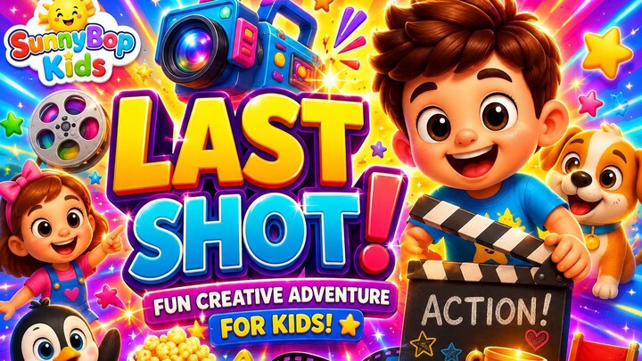 🎬 Last Shot! 🌟 | Fun Creative Kids Adventure 🧸🎵