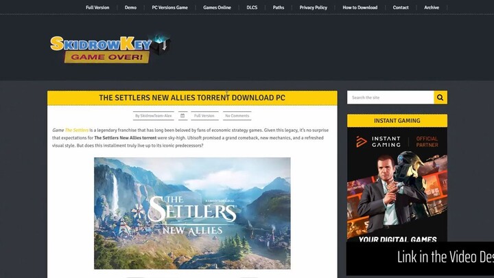 The Settlers New Allies Télécharger