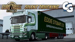 Silent Trucking - Scania V8 DC16-164 - Madrid to Burgos - ETS2 (No Commentary)