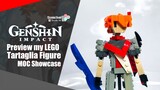 Preview my LEGO Genshin Impact Tartaglia Figure MOC | Somchai Ud