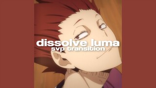 svp | dissolve luma key