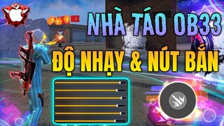 Độ Nhạy Và Nút Bắn OB33 Siêu Chuẩn Trên Dòng Máy IOS