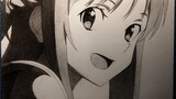 [Pencil Hand-Drawn] Sword Art Online Asuna Kiria is the King!