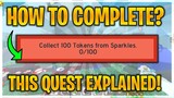 How to Complete Token from Sparkles Quest in Bee Swarm! | Bee Swarm Simulator