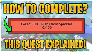 How to Complete Token from Sparkles Quest in Bee Swarm! | Bee Swarm Simulator