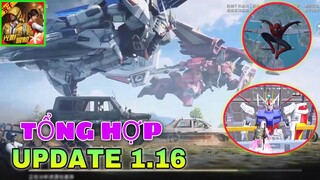 Tổng Hợp Những Update Sẽ Có Trong Bản Cập Nhật 1.16 PUBG Mobile China | Gundam, Spider-Man, Lynx AMR