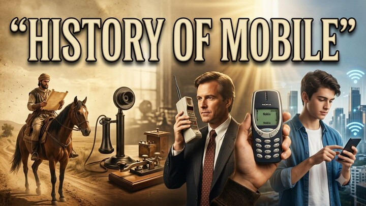 The History of Mobile – 1973 के पहले Mobile Phone से लेकर आज के Smartphone तक #mobile #mobilehistory