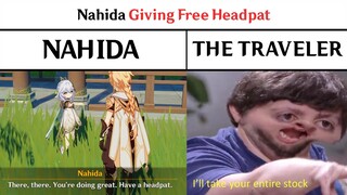Who wants a HEADPAT from Nahida