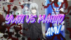 PERTARUNGAN ANTARA YUJI MELAWAN MAHITO | AMV JUJUTSU KAISEN