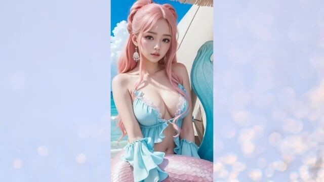 [AIコスプレ] ONEPIECE shirahoshi ⧸ ai lookbook ⧸ ai cosplay ⧸ ai art [ワンピース]