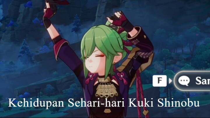 Kehidupan Sehari-hari Kuki Shinobu