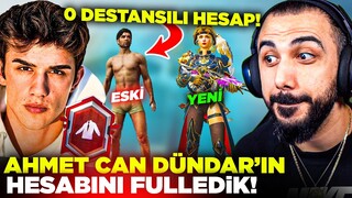 AHMET CAN DÜNDAR'IN HESABINI FULLEDİM!! 😱 (DESTANSI GÖSTERİŞİ ALDIK!) | PUBG MOBILE