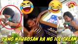 Yung naubosan kana Ng Ice cream' 😂🤣| Pinoy Memes, Pinoy Kalokohan funny videos compilation