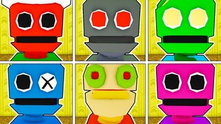 ROBLOX *NEW* ESCAPE BACKROOMS MORPHS! (ALL NEW MORPHS UNLOCKED!)