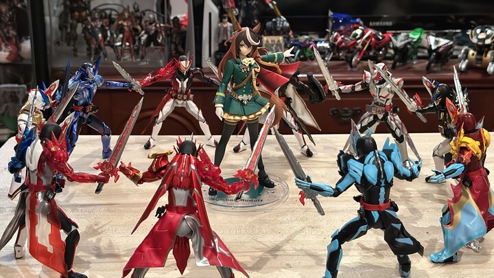 Send all forms of the holy sword within one minute