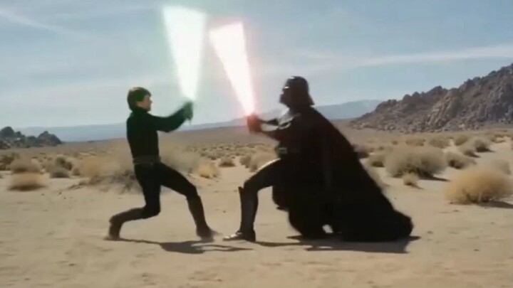 Luke Skywalker vs #darthvader 🔥