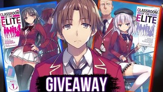 Classroom of the Elite Light Novel Giveaway!