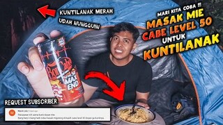 🔴 884- CAMPING HORROR | MASAK MIE + CABE LEVEL 50 UNTUK KUNTILANAK