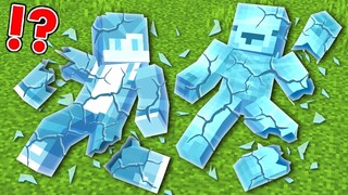 Mikey & JJ TURNED TO GLASS in Minecraft! (Maizen Mazien Mizen)
