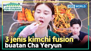 [IND/ENG] Kimchi kesemek & kimchi paprika? Kayak gimana rasanya?| Fun-Staurant | KBS WORLD TV 240408