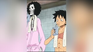 Quảng cáo sữa :)) luffy brook onepiece xuhuong