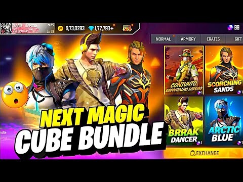 NEXT MAGIC CUBE BUNDLE FREE FIRE | FREE FIRE NEW MAGIC CUBE BUNDLE | UPCOMING MAGIC CUBE BUNDLE