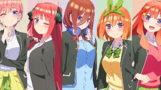 Gotoubun no hanayome ∬ OP / Opening 4K 60FPS