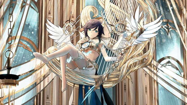 [ Genshin Impact ] Fengshen- Wendy- (Female) [Painting][3D Assist]